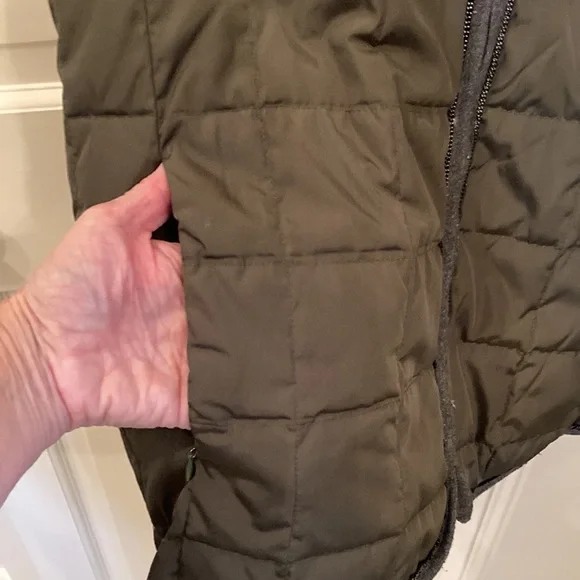 Ciao Milano olive green quilted vest - Picture 5 of 5